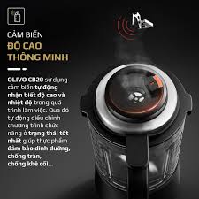 [HÀNG CHÍNH HÃNG] Máy Làm Sữa Hạt OLIVO CB20 (TẶNG CỐI SAY KHÔ)