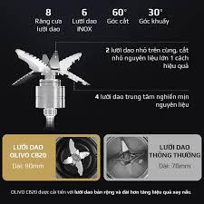 [HÀNG CHÍNH HÃNG] Máy Làm Sữa Hạt OLIVO CB20 (TẶNG CỐI SAY KHÔ)