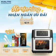 [HÀNG CHÍNH HÃNG] Nồi chiên không dầu Kalite Q10