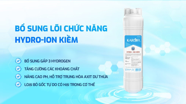 [HÀNG CHÍNH HÃNG] Máy lọc nước Hydro-ion kiềm Karofi KAE-S68