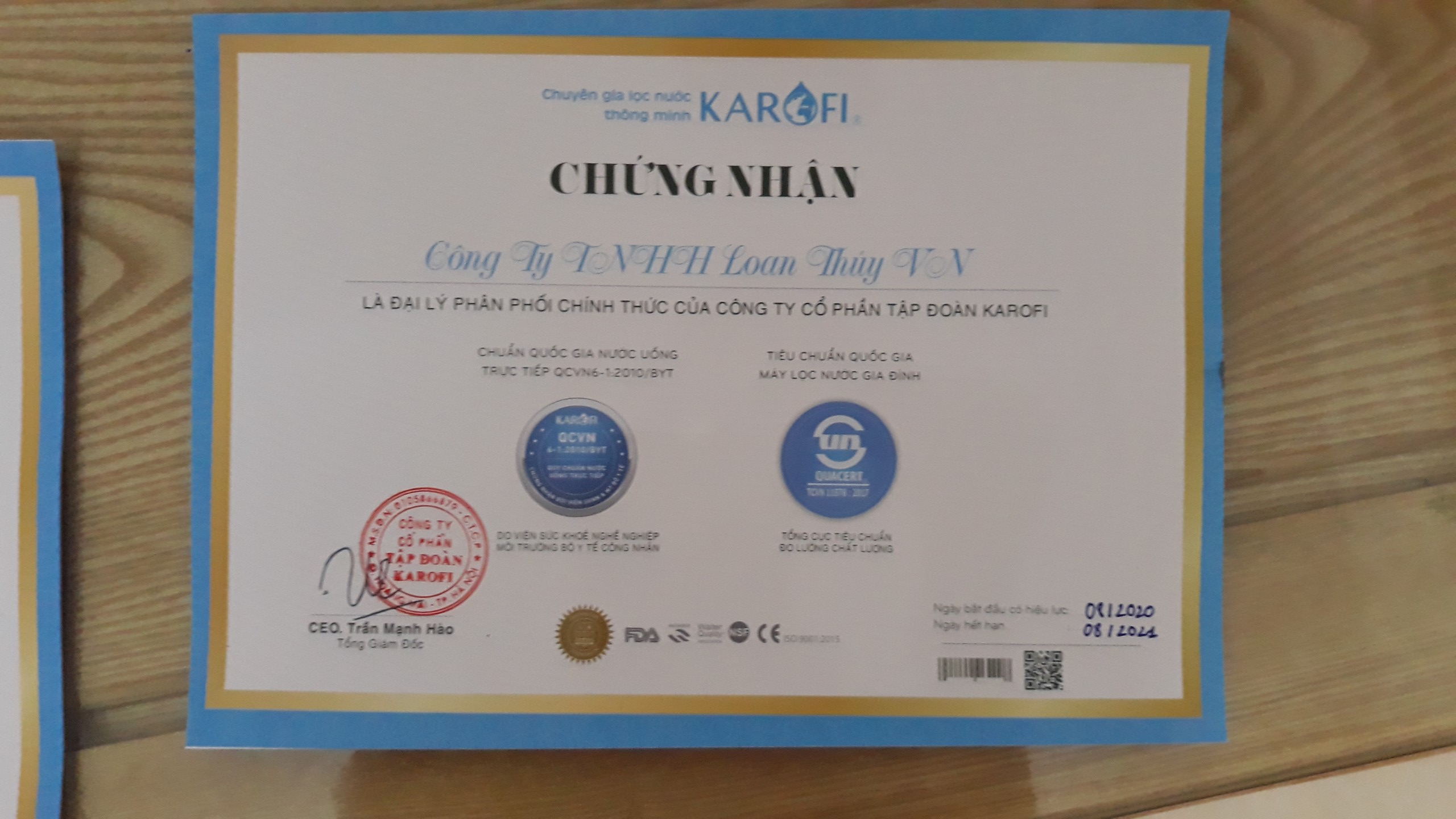 [CHÍNH HÃNG] MÁY LỌC NƯỚC KAROFI KAQ P95 – THÔNG MINH 10 LÕI HYDROGEN