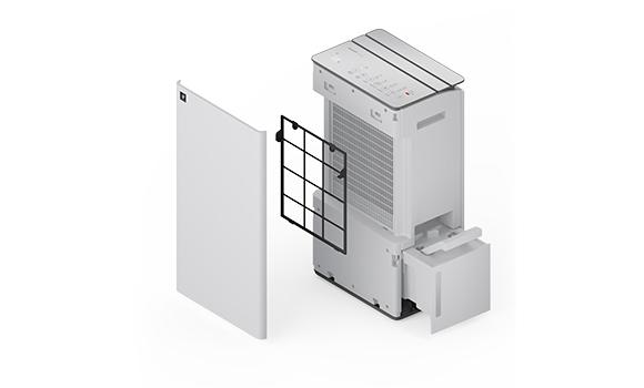 [Hàng chính hãng] Máy hút ẩm Sharp DW-T30HV-W (77m²/30lít) xuất xứ Thái Lan