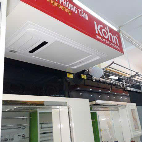 {HÀNG CHÍNH HÃNG} Máy sưởi âm trần Kohn 4in1 Luxury Model K60G