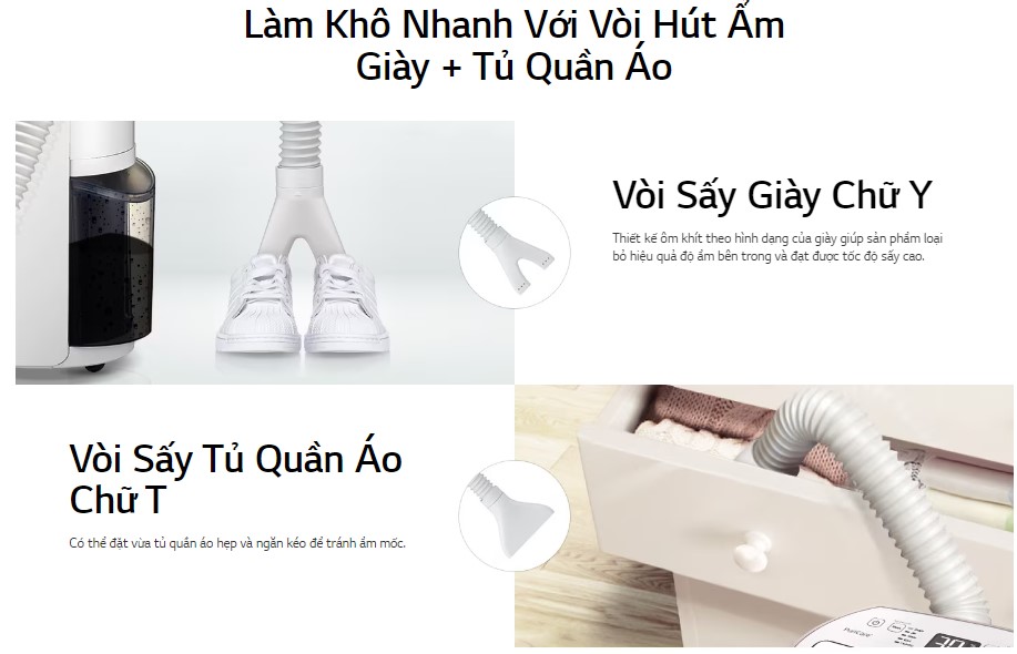 [HÀNG CHÍNH HÃNG] Phụ kiện máy hút ẩm LG Dual Inverter MD16GQSE0.ABAE