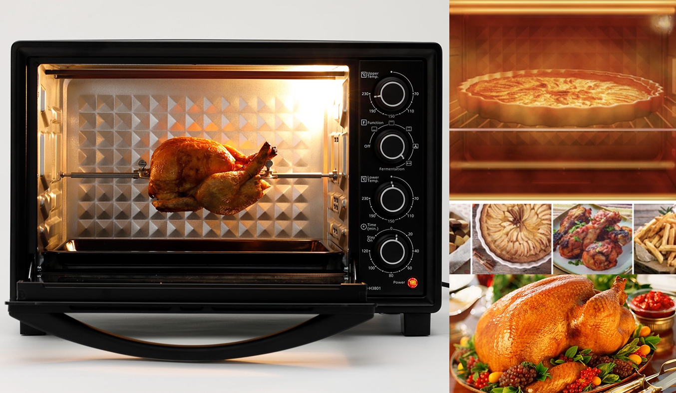 [Hàng chính hãng] Lò nướng Panasonic NB-H3203KRA