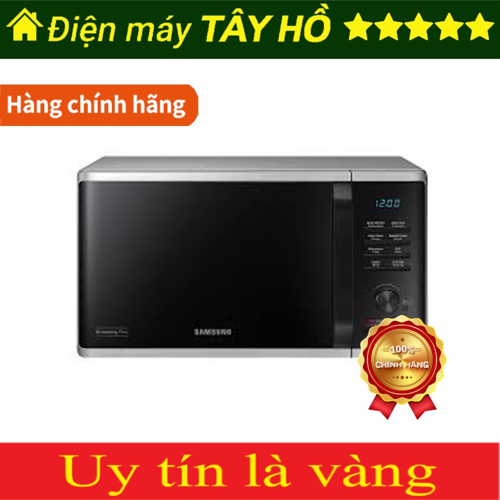 [Hàng chính hãng] Lò vi sóng tráng men MG23K3515AS Chế độ Rã đông nhanh Dung tích 23 L Màu Bạc