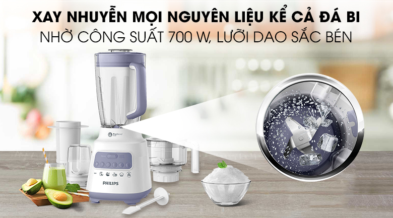 [HR2223/00][CHÍNH HÃNG] Máy xay sinh tố Philips HR2223