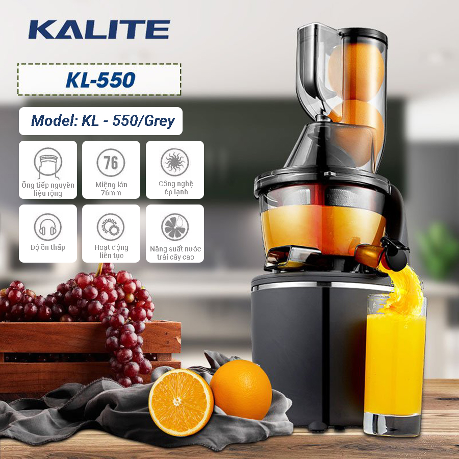 [CHÍNH HÃNG] MÁY ÉP CHẬM KALITE KL-550 (KL550)