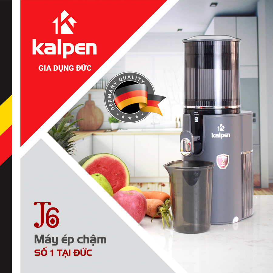 [GIẢM 30%] [HÀNG CHÍNH HÃNG] Máy Ép Chậm Kalpen J5 / Kalpen J6