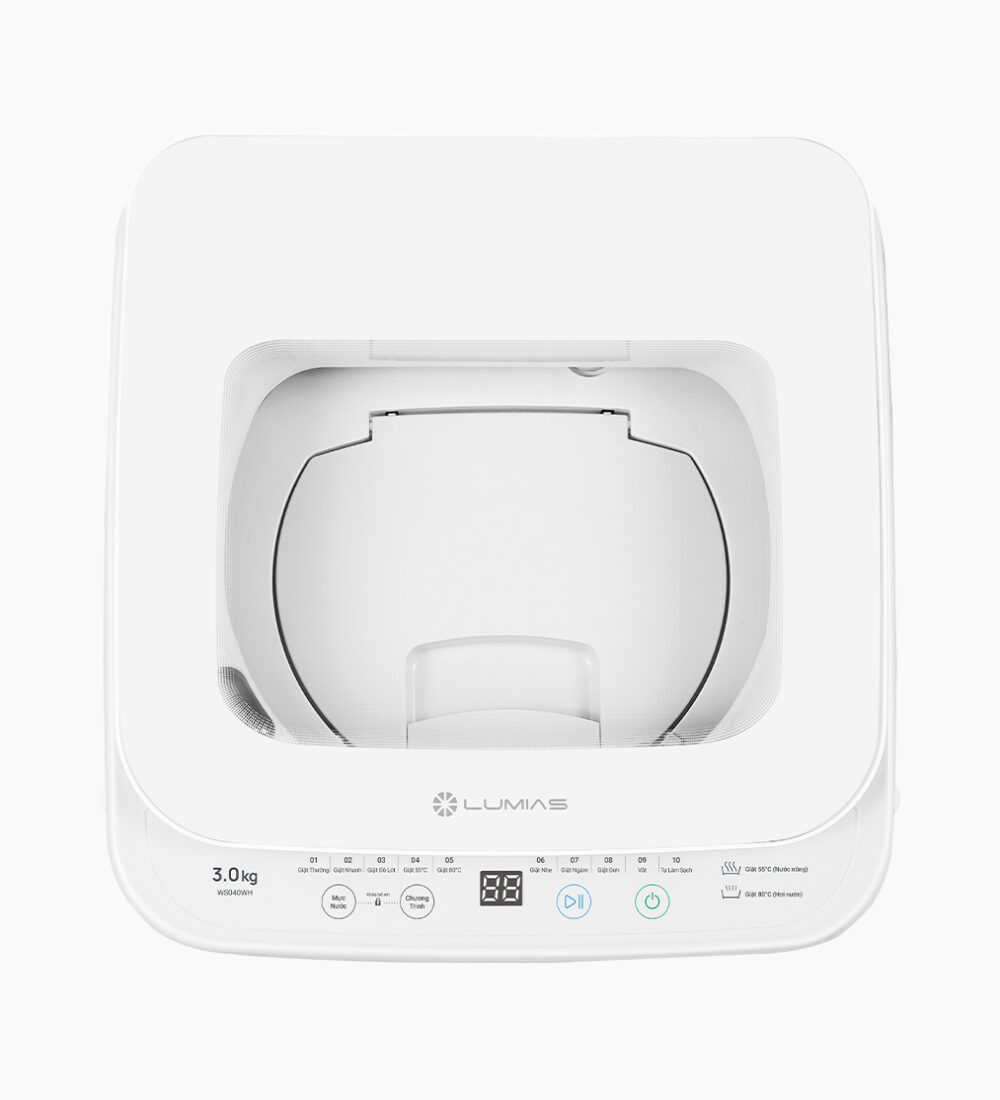 [GIẢM 30%] [HÀNG CHÍNH HÃNG] Máy giặt mini chức năng giặt nhiệt độ cao Lumias WS040WH