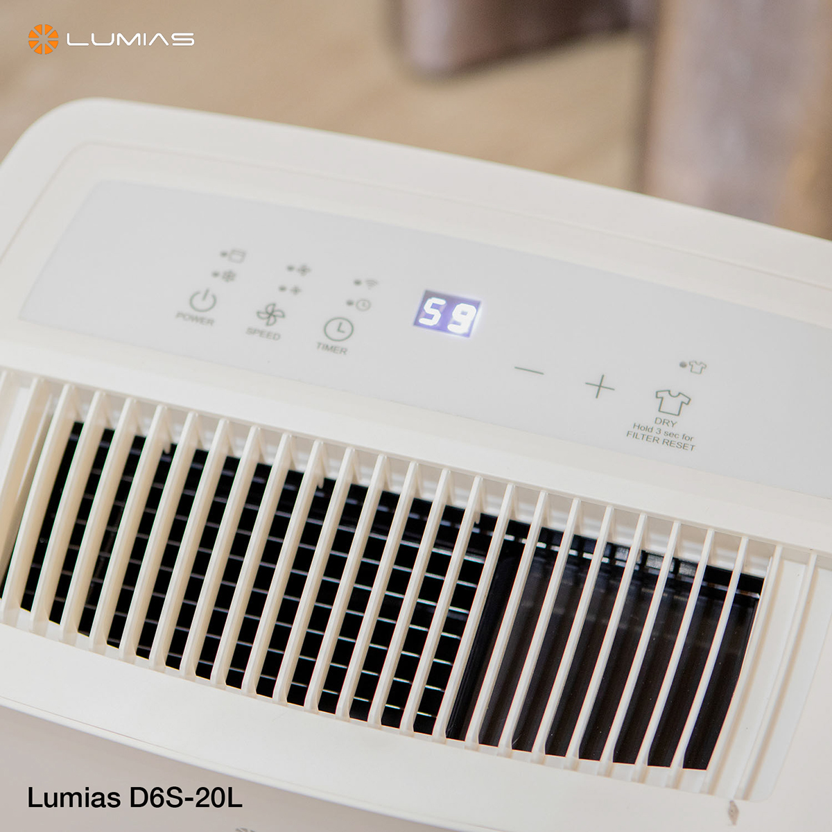 [HÀNG CHÍNH HÃNG] Máy hút ẩm 20L Lumias D6S-20L / LUMIAS D6S-26L / LUMIAS D6S-30L / LUMIAS D6S-60L