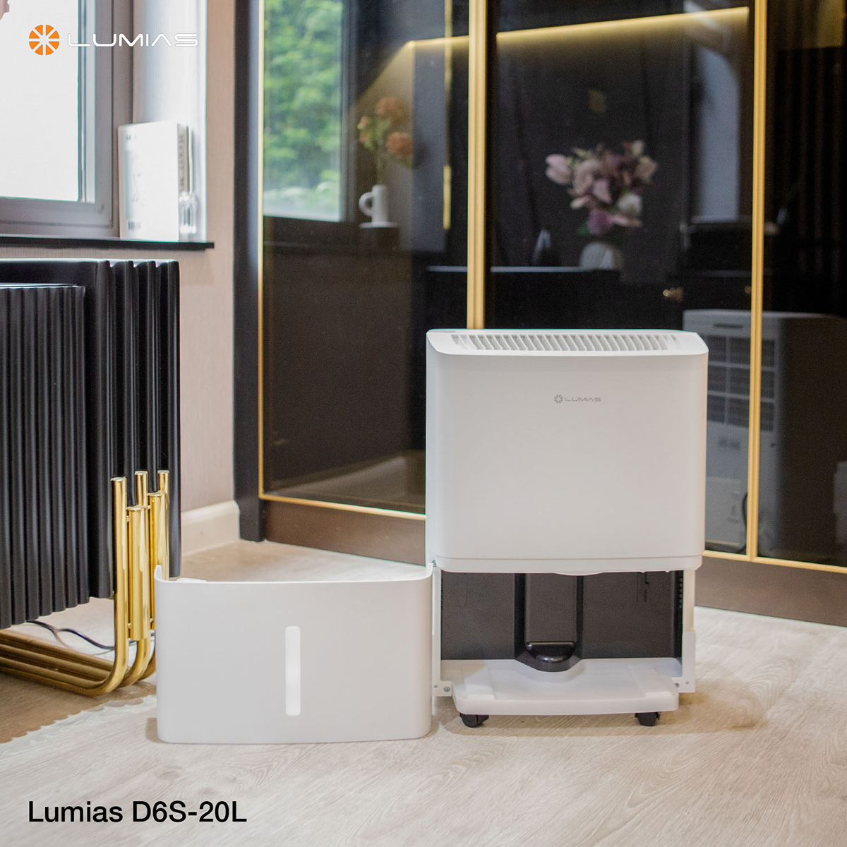 [HÀNG CHÍNH HÃNG] Máy hút ẩm 20L Lumias D6S-20L / LUMIAS D6S-26L / LUMIAS D6S-30L / LUMIAS D6S-60L