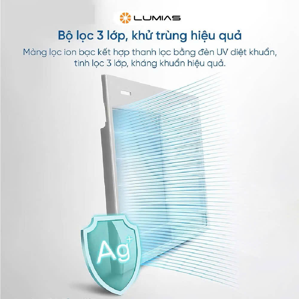 [Hàng chính hãng] Máy hút ẩm thông minh Lumias NWT D4 Pro 30L - 100m²