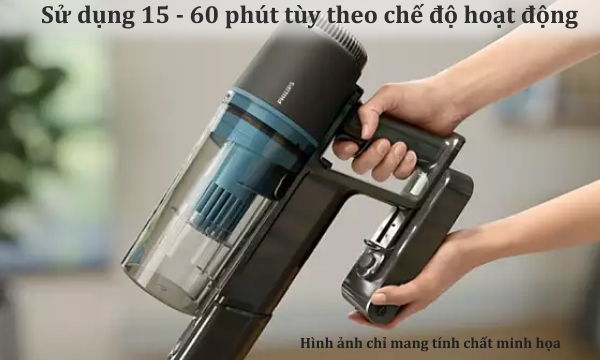 [Hàng chính hãng] Máy hút bụi không dây Philips XC3131/01