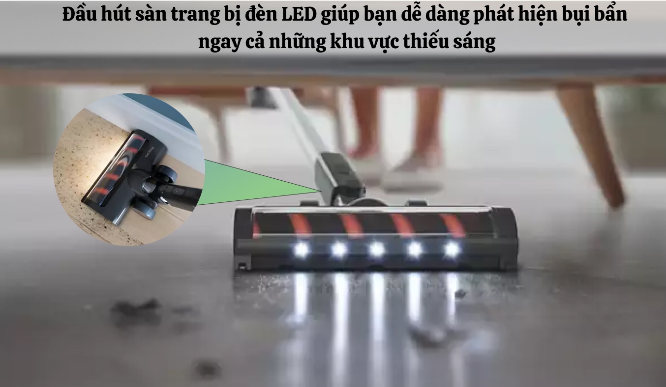 [Hàng chính hãng] Máy hút bụi không dây Philips XC3131/01