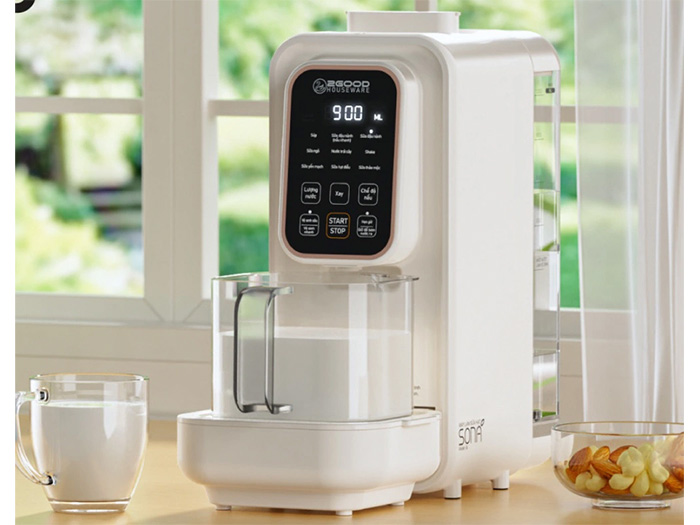 [HÀNG CHÍNH HÃNG] Sữa hạt 2GOOD SONA i8 (Tự động vệ sinh)- Cốc đựng thuỷ tinh