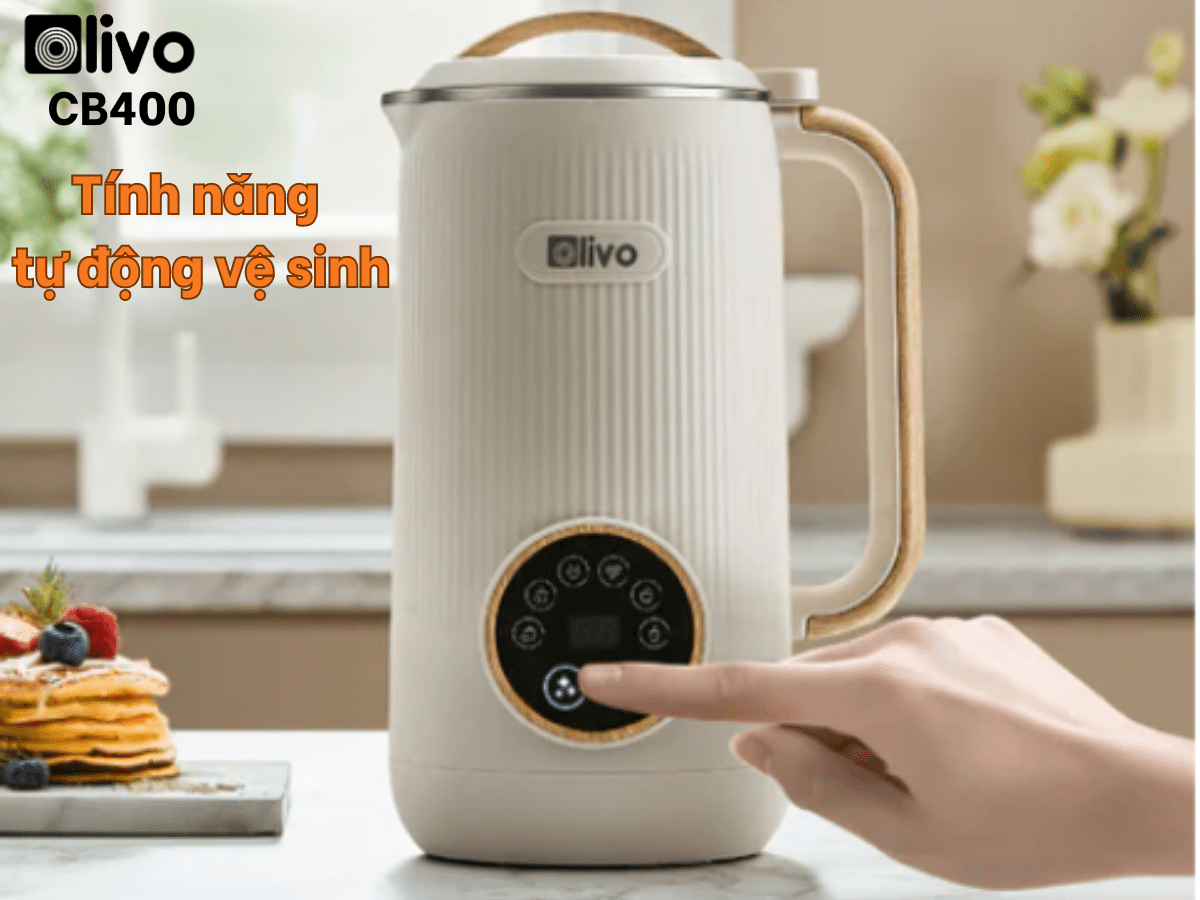 [GIẢM 30%] [HÀNG CHÍNH HÃNG] Nồi Áp Suất Điện Đa Năng OLIVO PC40 Lòng Nồi INOX 304 Dung Tích 4L