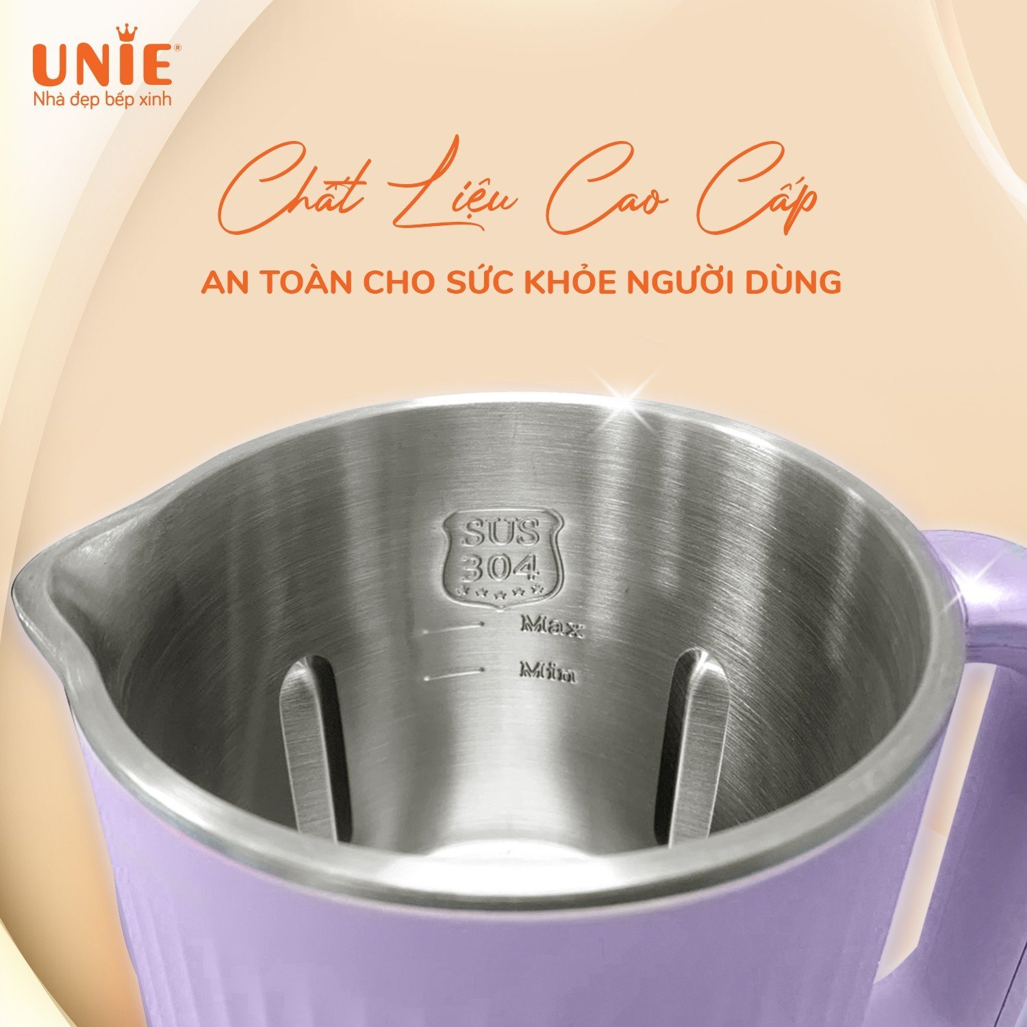 [HÀNG CHÍNH HÃNG] Máy làm sữa hạt Unie UMB10