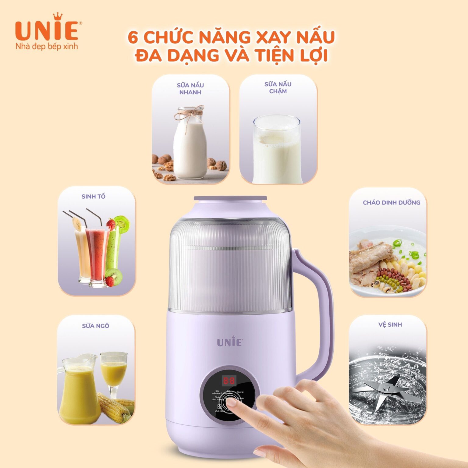 [HÀNG CHÍNH HÃNG] Máy làm sữa hạt UMB09