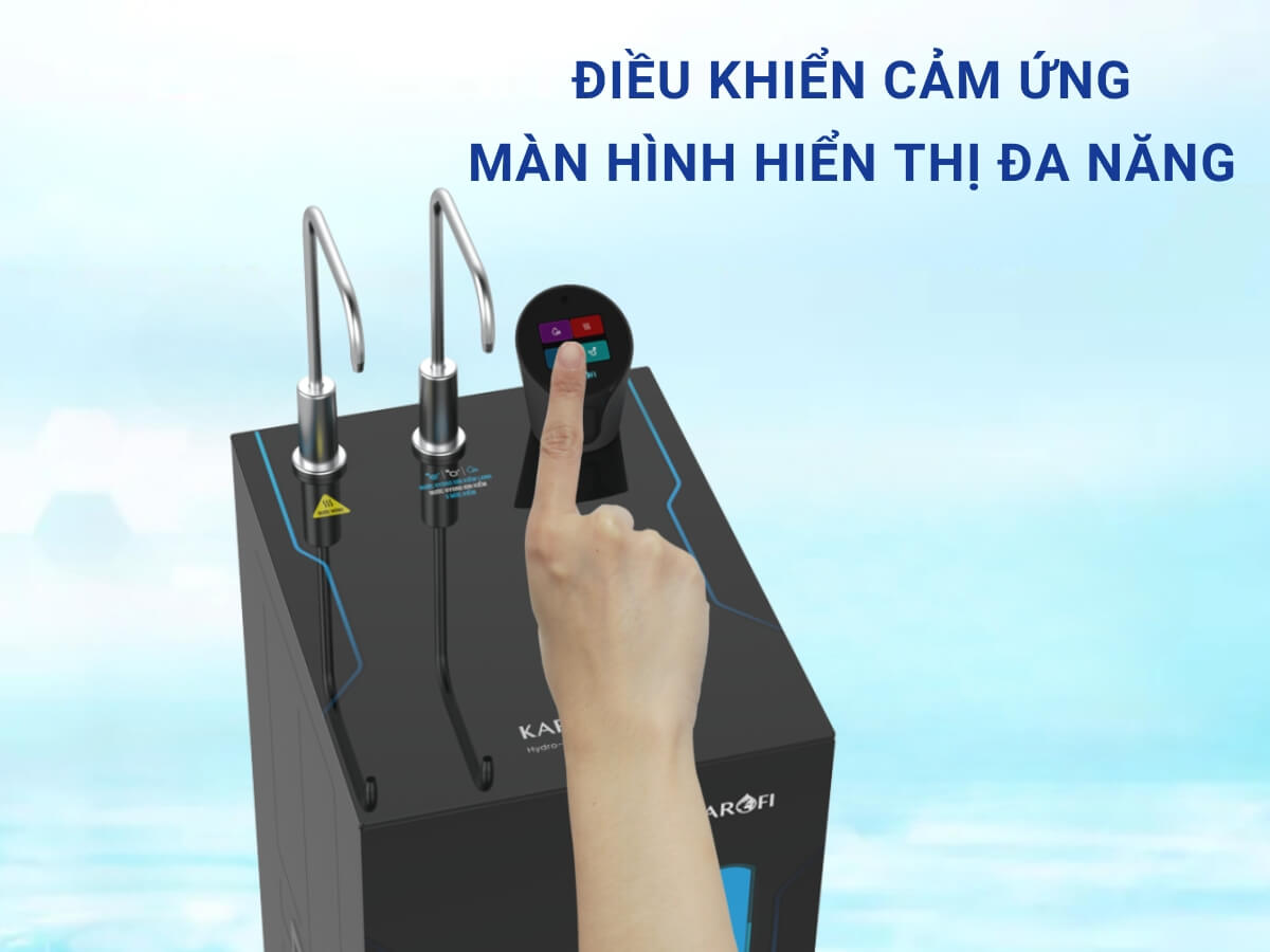 [HÀNG CHÍNH HÃNG] Máy lọc nước nóng lạnh Hydro-ion kiềm Karofi KAE-S88 PRO MAX