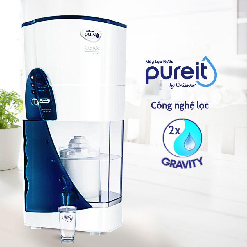 [HÀNG CHÍNH HÃNG] Máy lọc nước Unilever Pureit Classic RPBW5