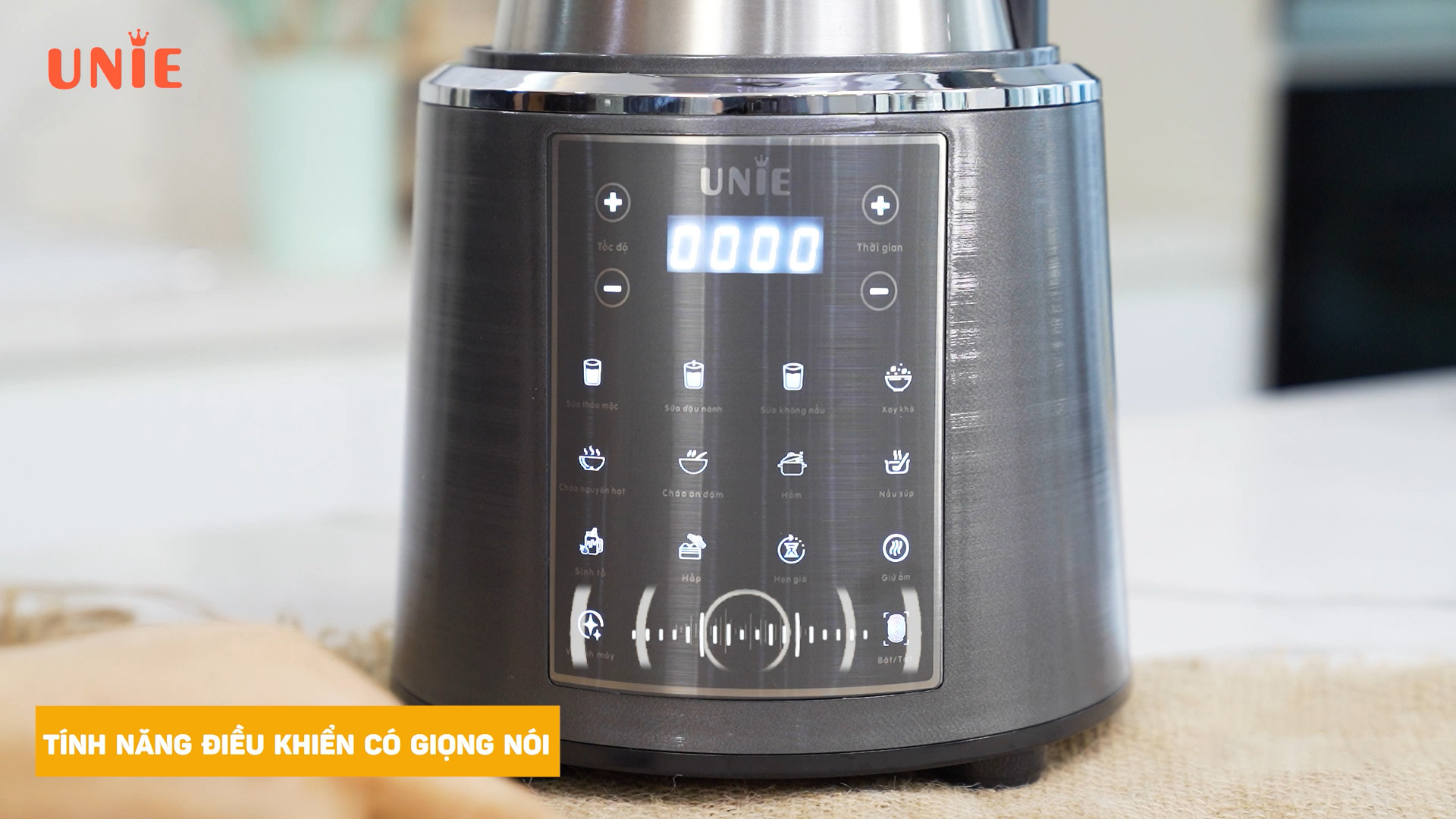 [CHÍNH HÃNG] Máy làm sữa hạt UNIE V6S