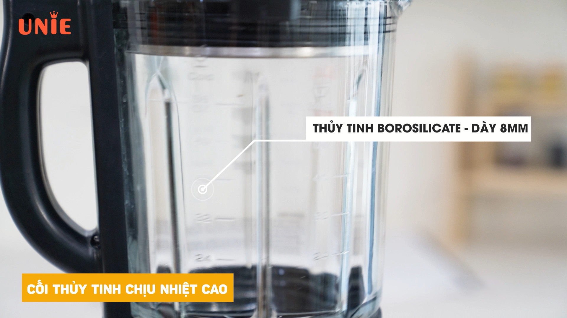 [CHÍNH HÃNG] Máy làm sữa hạt UNIE V6S