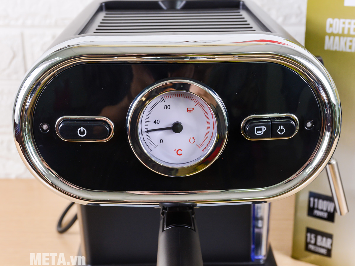 [HÀNG CHÍNH HÃNG] Máy pha cà phê Espresso Tiross TS-6211 (15 bar)/ TS-620 / TS- 621 800W