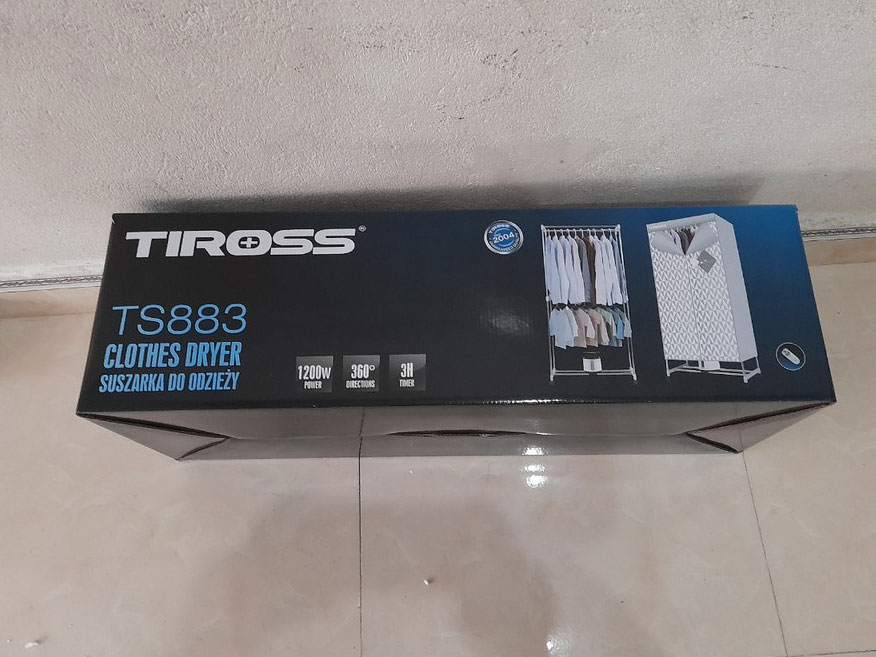 [CHÍNH HÃNG] Máy sấy quần áo Tiross TS883