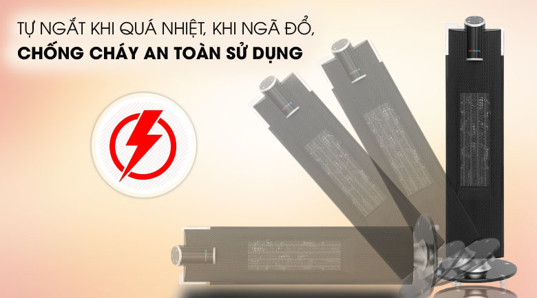 Máy sưởi tháp Korihome EHK-356 (Hàng chính hãng)