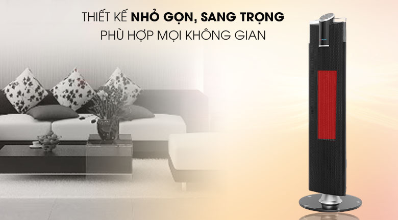 Máy sưởi tháp Korihome EHK-356 (Hàng chính hãng)
