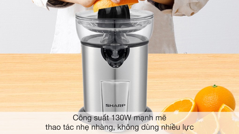 Máy vắt cam Sharp EJ-J130-ST (Hàng chính hãng)