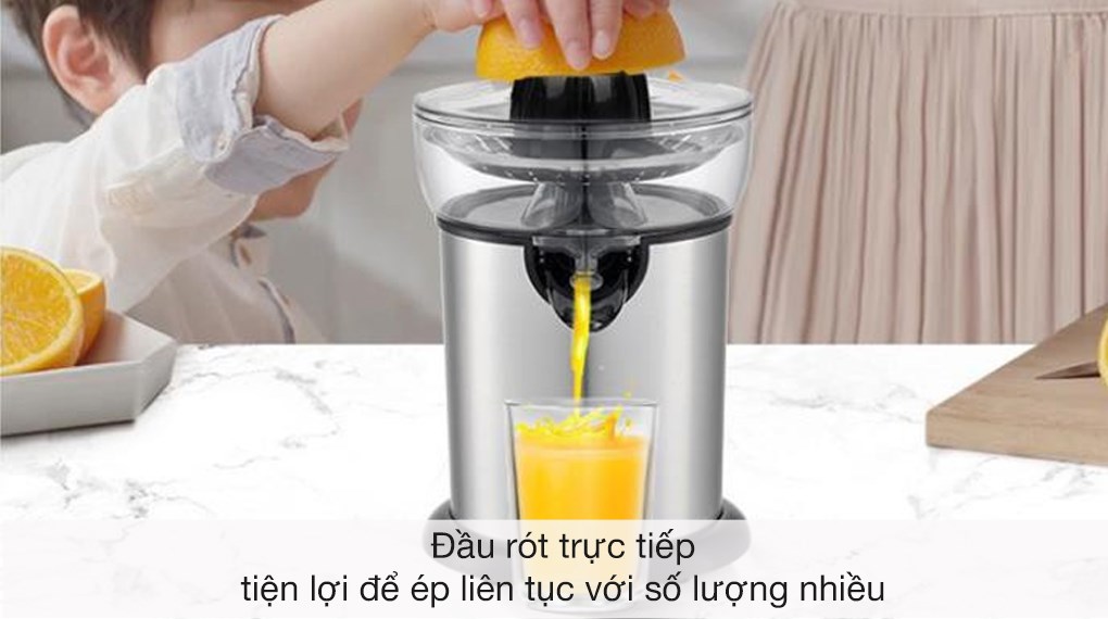 Máy vắt cam Sharp EJ-J130-ST (Hàng chính hãng)