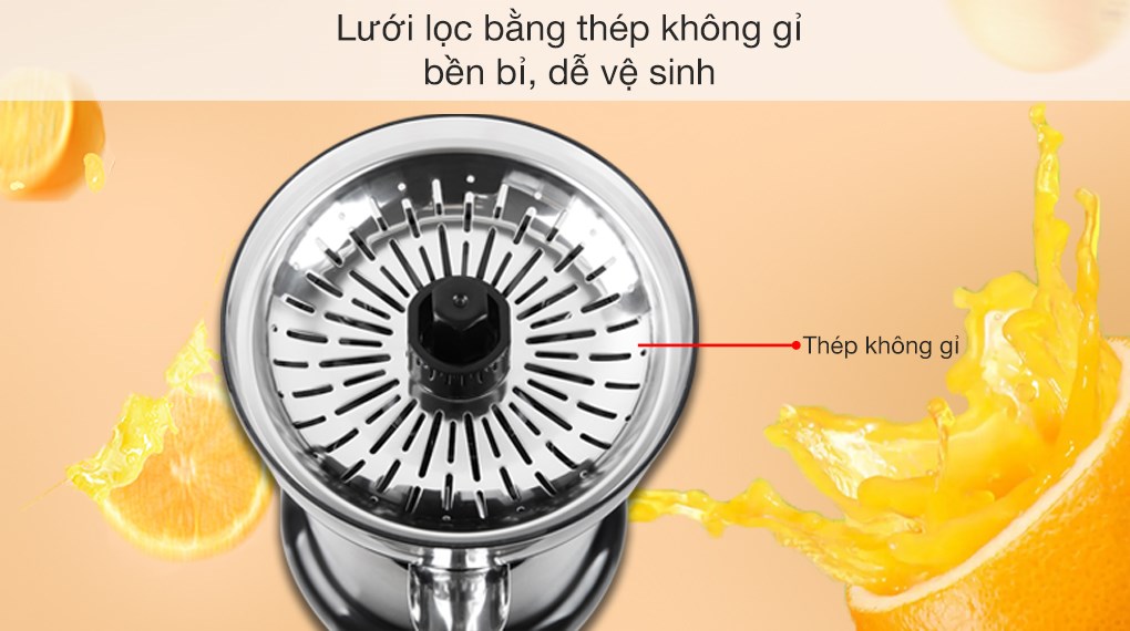 Máy vắt cam Sharp EJ-J130-ST (Hàng chính hãng)