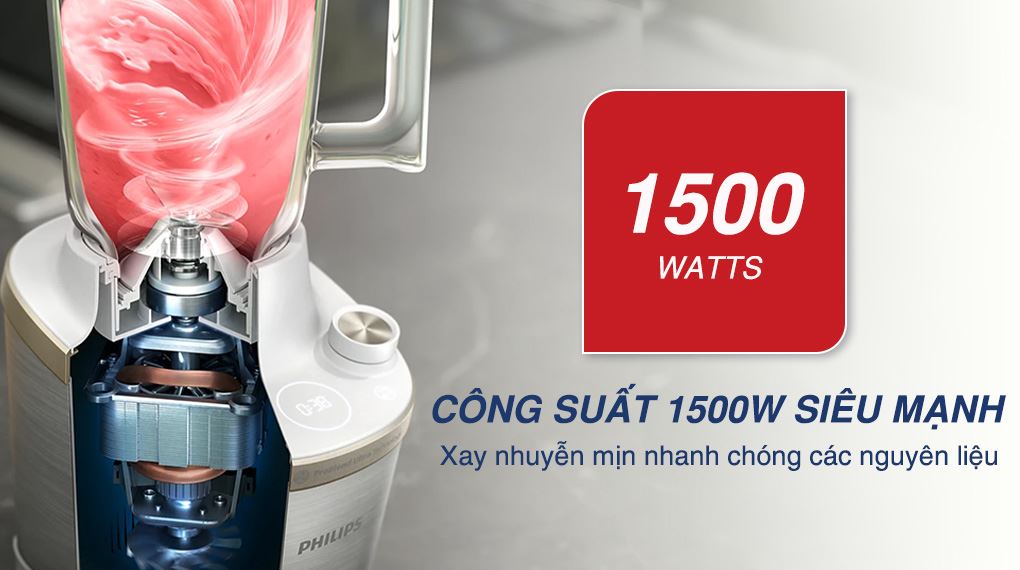 [HÀNG CHÍNH HÃNG] Máy xay sinh tố Philips HR3760/01