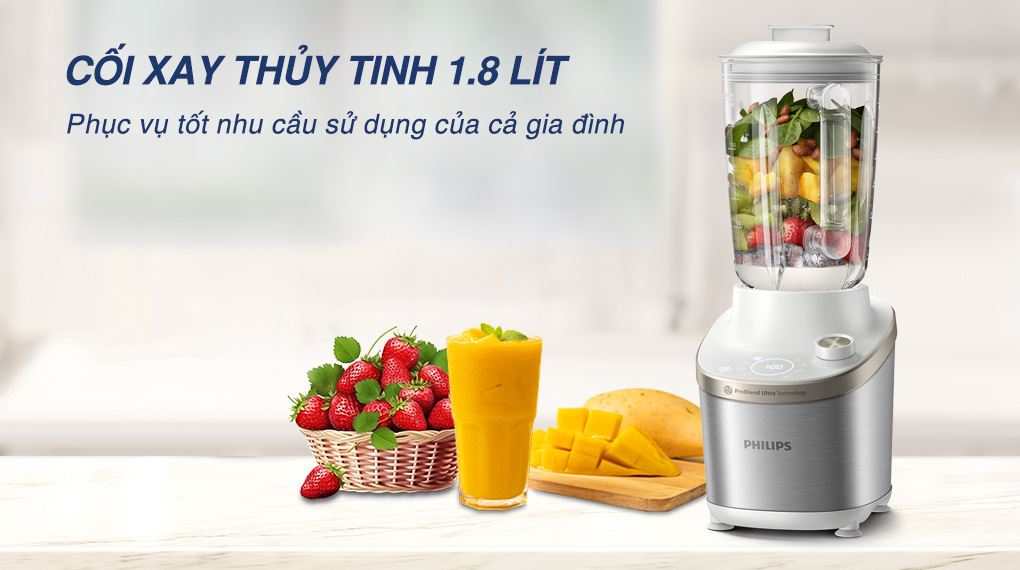[HÀNG CHÍNH HÃNG] Máy xay sinh tố Philips HR3760/01