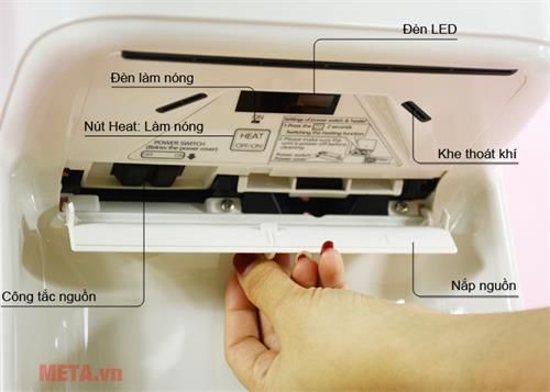 [Hàng chính hãng] Máy sấy tay Panasonic FJ-T09A3 (có khay nước)
