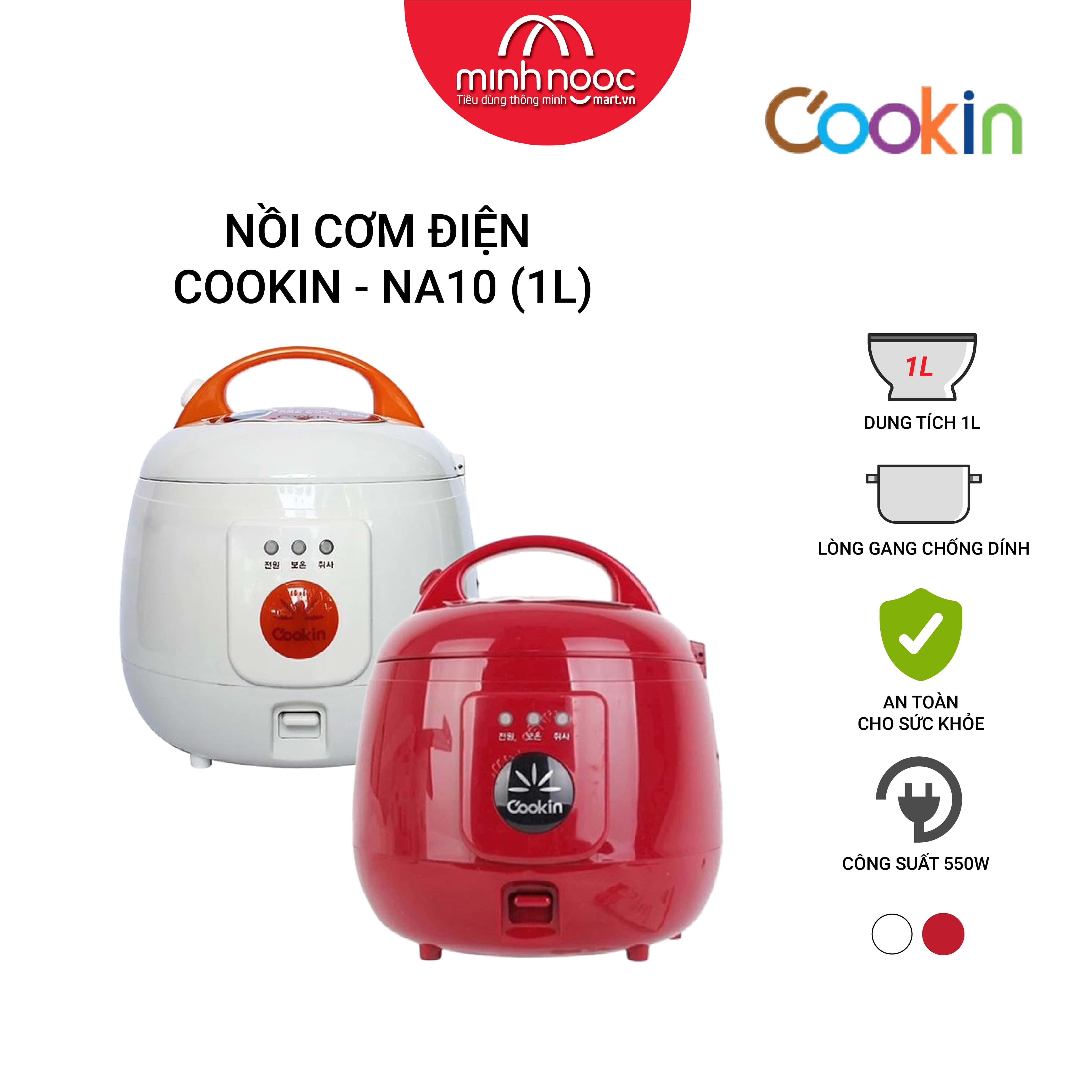 [HÀNG CHÍNH HÃNG] Nồi cơm điện Kitchen RM-NA10 (1,0L)