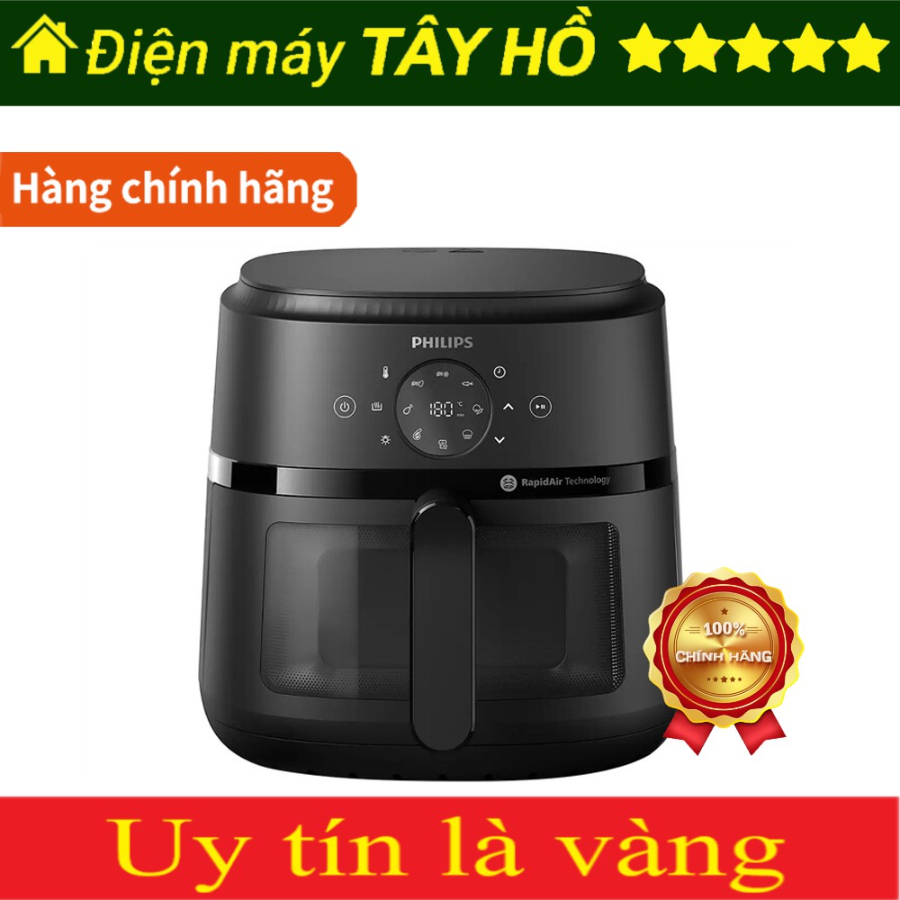 ( GIẢM 30%) Nồi chiên không dầu Philips 4.2 lít NA220/00 (Hàng chính hãng)