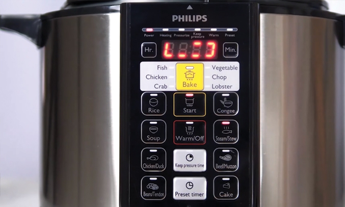 [CHÍNH HÃNG] Nồi áp suất điện Philips 5 lít HD2136/66