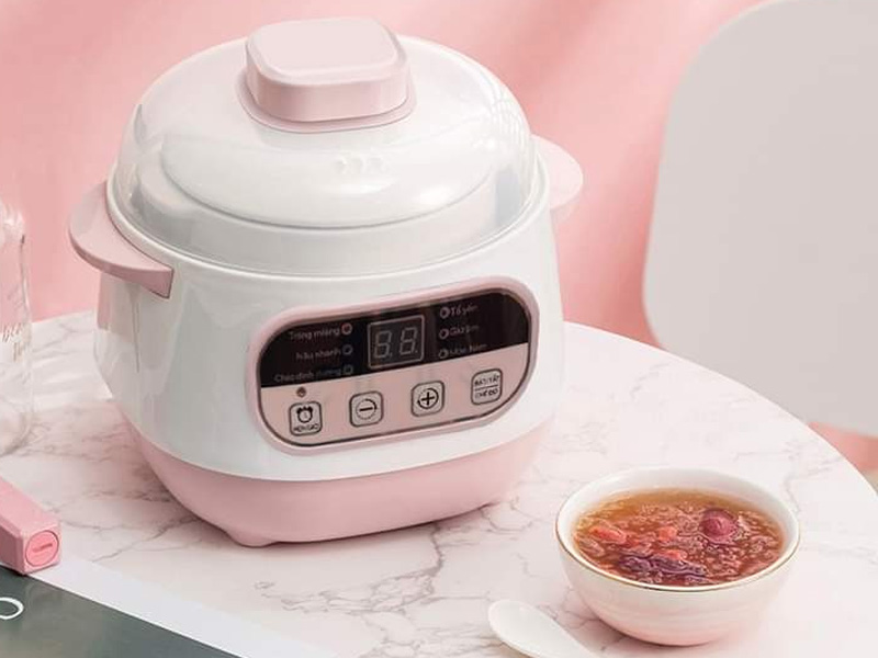 [HÀNG CHÍNH HÃNG] Nồi nấu chậm, chưng yến Bennix 1lit BN-100A