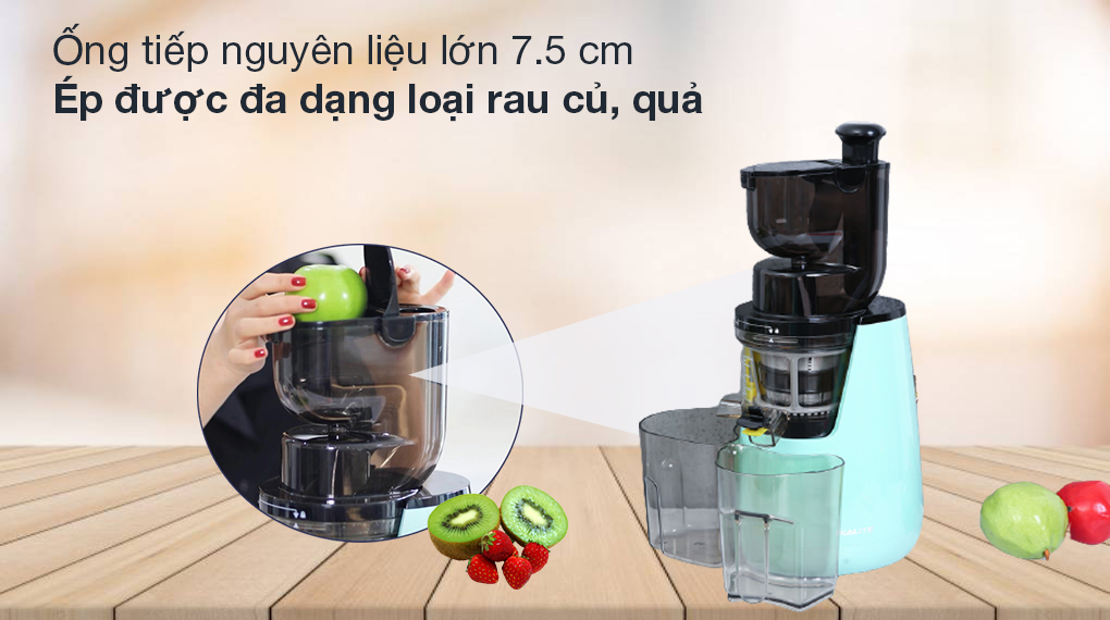 [HÀNG CHÍNH HÃNG] Máy ép chậm Kalite KL-598 (Xuất xứ Thái Lan) KL598
