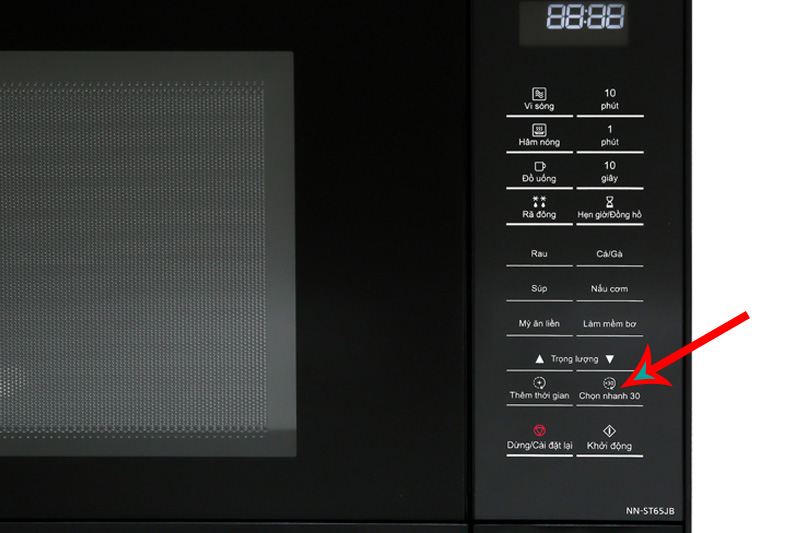 [PANASONIC | ST65JBYUE] [CHÍNH HÃNG] LÒ VI SÓNG PANASONIC NN-ST65JBYUE