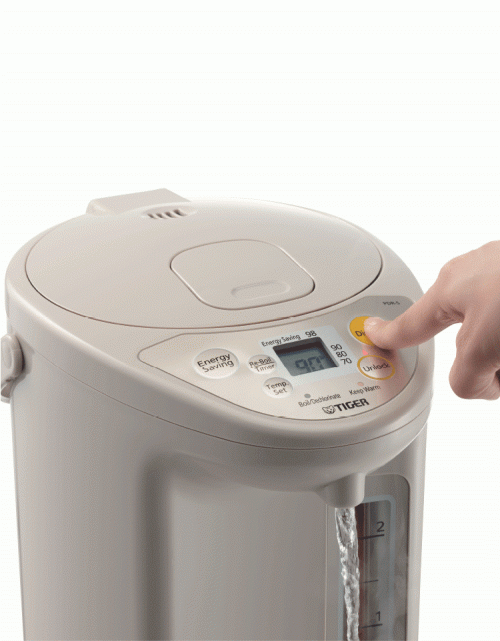 {HÀNG CHÌNH HÃNG} Bình thủy điện tử Tiger PDR-S40W (4.0L) xuất xứ Nhật Bản