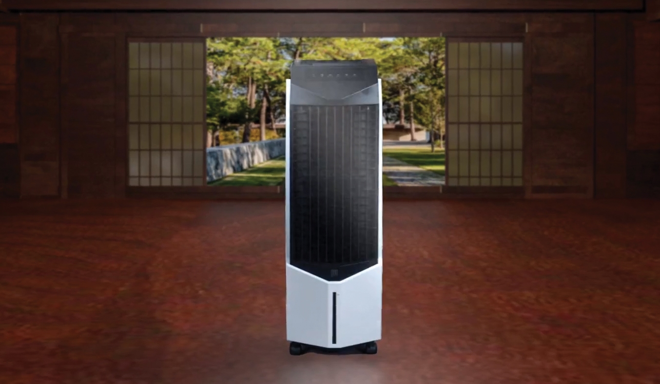 [Hàng chính hãng] Quạt làm mát không khí Boss S106 - Xuất xứ thương hiệu Nhật Bản