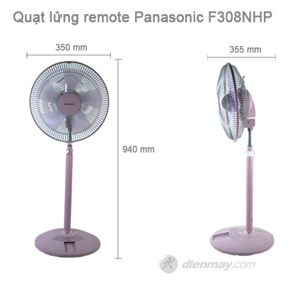[CHÍNH HÃNG] Quạt cây Panasonic F-308NHP / F-308NHB / F308NH