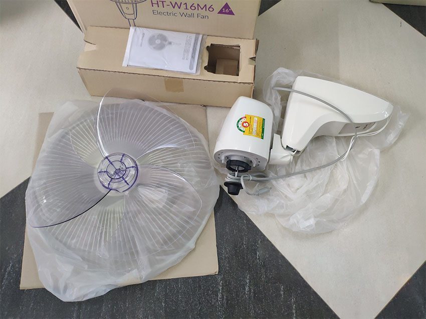 [HÀNG CHÍNH HÃNG] Quạt treo tường Hatari HT-W16M6 = HT-W16M4 xuất xứ Thái Lan