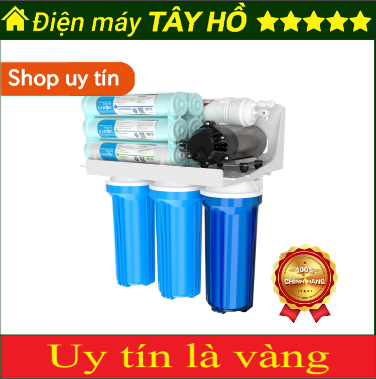 [HÀNG CHÍNH HÃNG] Máy lọc nước Karofi ERO100V có vỏ