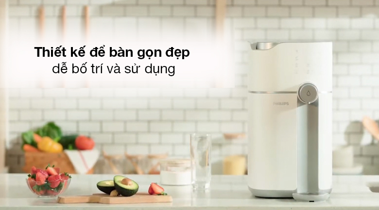 [CHÍNH HÃNG] Máy lọc nước để bàn RO Philips ADD6910