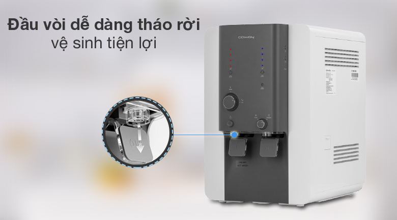 [HÀNG CHÍNH HÃNG] Máy lọc nước RO nóng ấm nguội lạnh Coway CHP-18AR 4 lõi